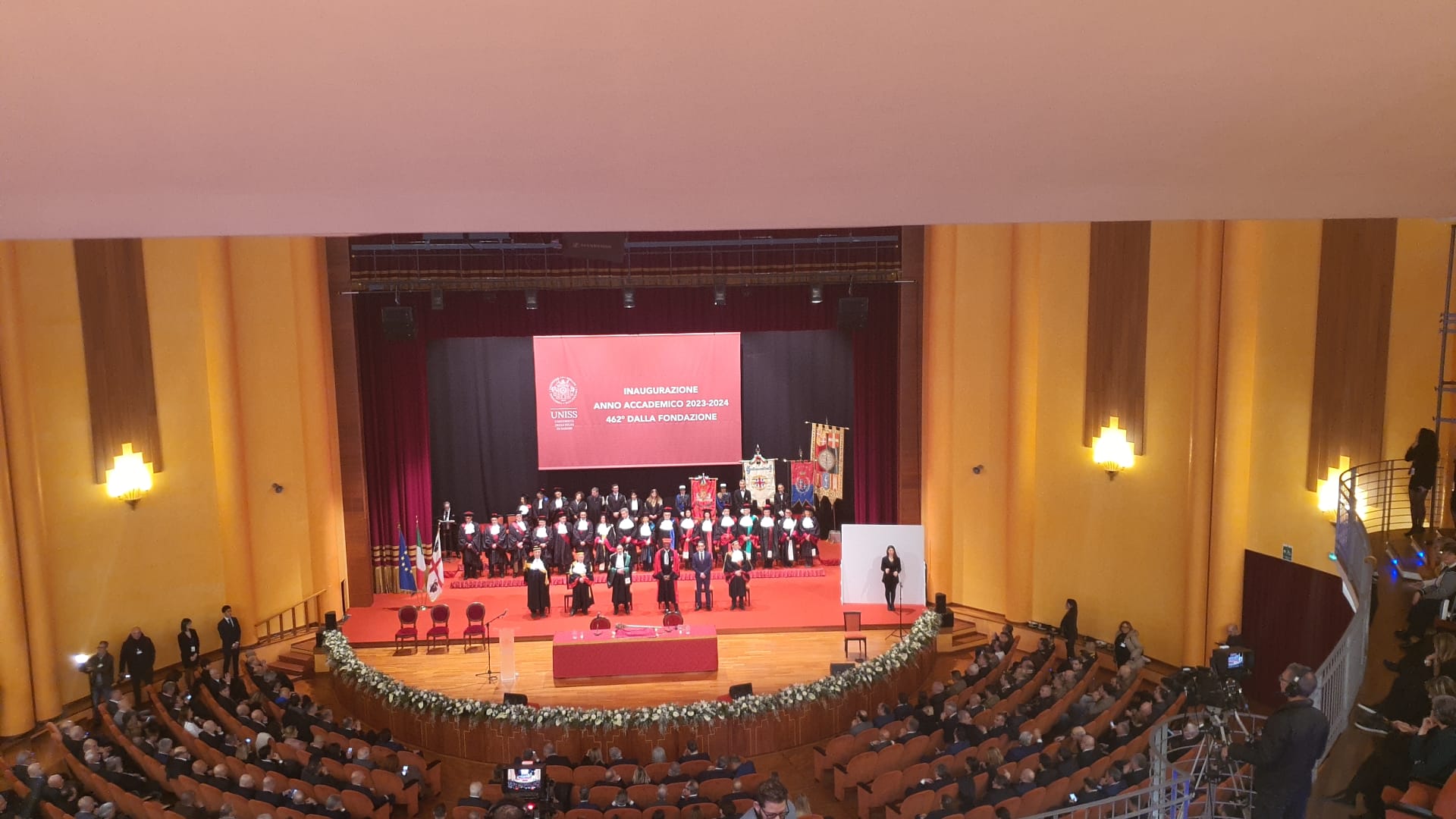 Sassari - Inaugurato il 462° anno accademico dell'Università con il cardinale Zuppi