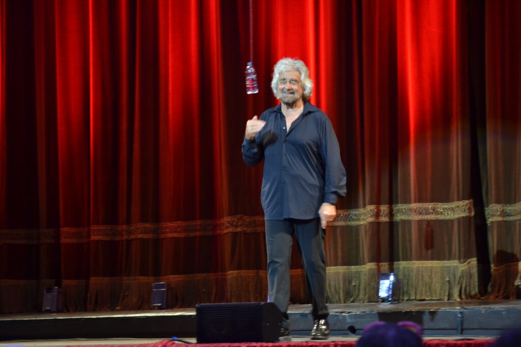 Beppe Grillo Sassari