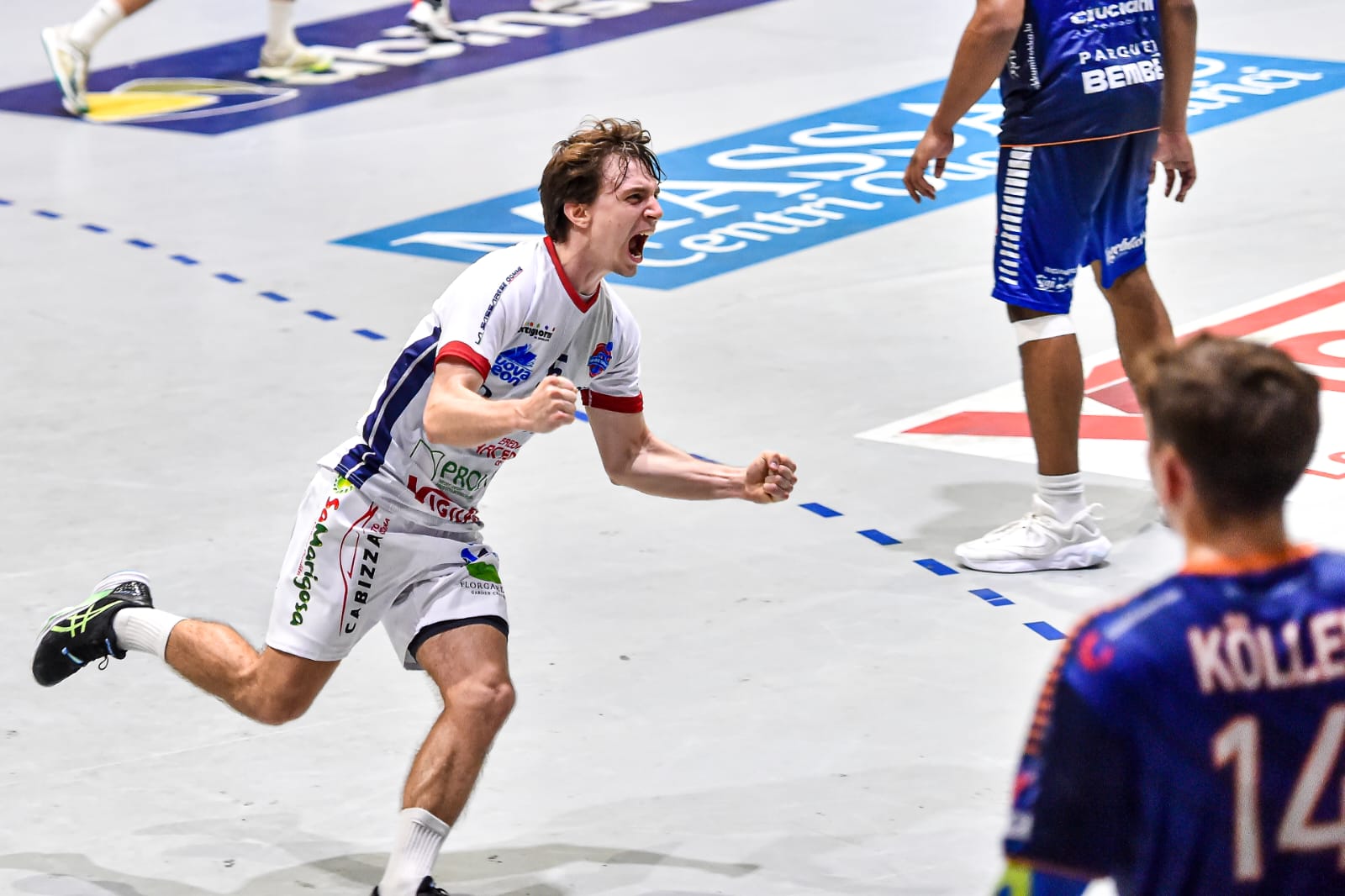 Giovanni Nardin, miglior realizzatore di giornata in casa Raimond (foto di Claudio Atzori)