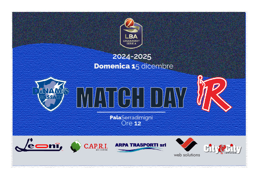 DINAMO REGGIO EMILIA MATCH DAY ORIZZ-2024-2025
