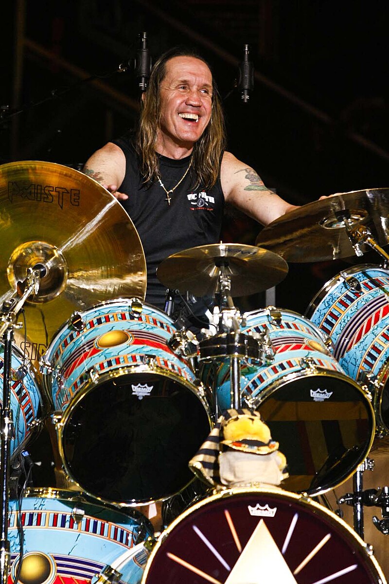 Nicko McBrian Iron Maiden