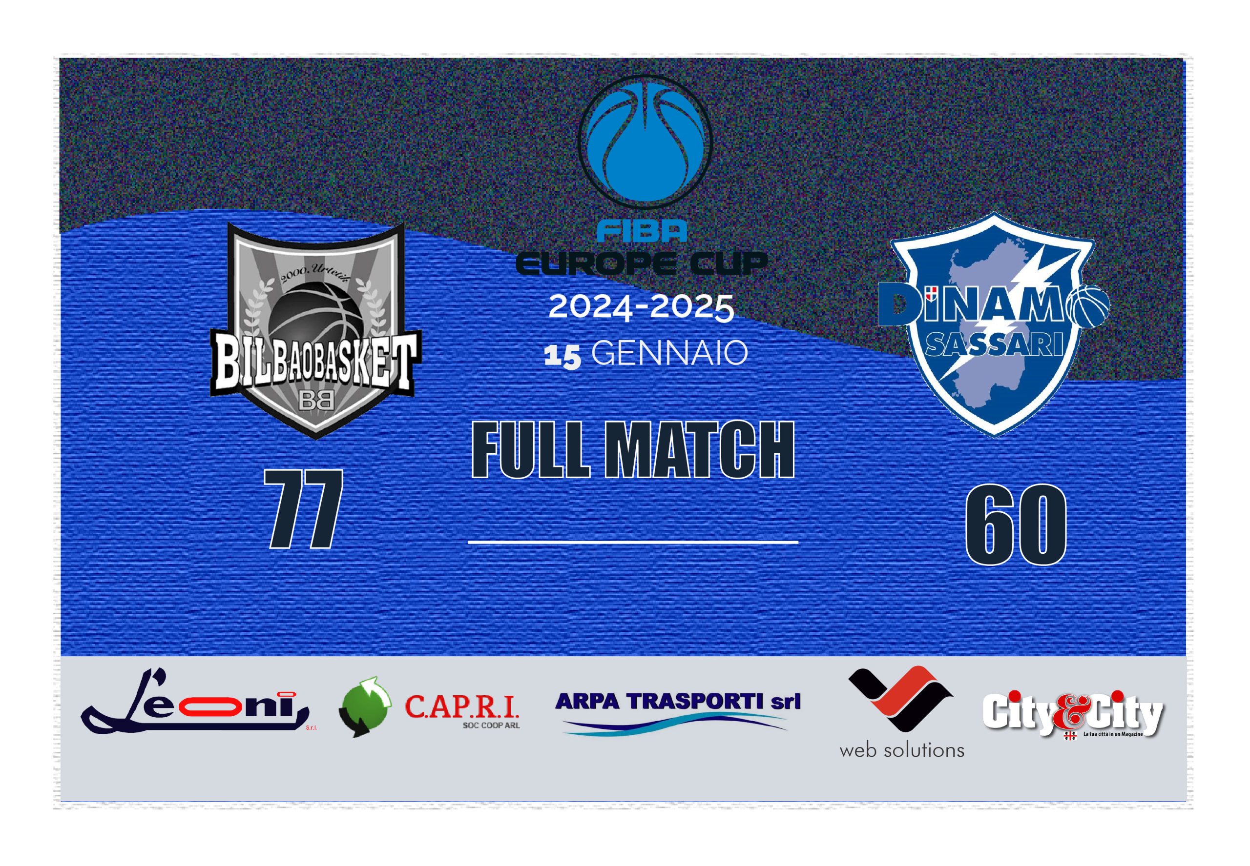 BILBAO DINAMO EUROCUP -2024-2025