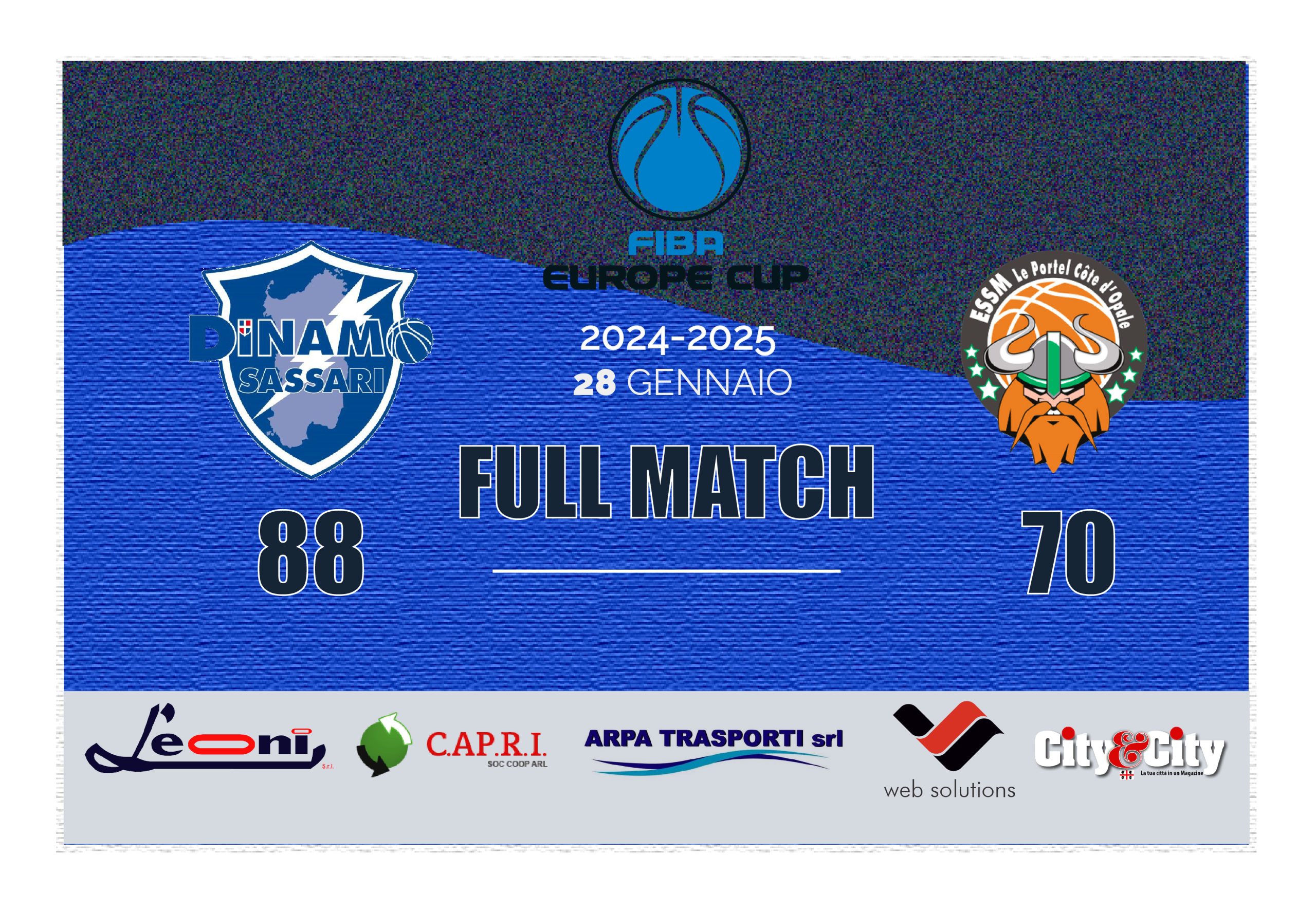 DINAMO LE PORTEL EUROPE CUP -2024-2025