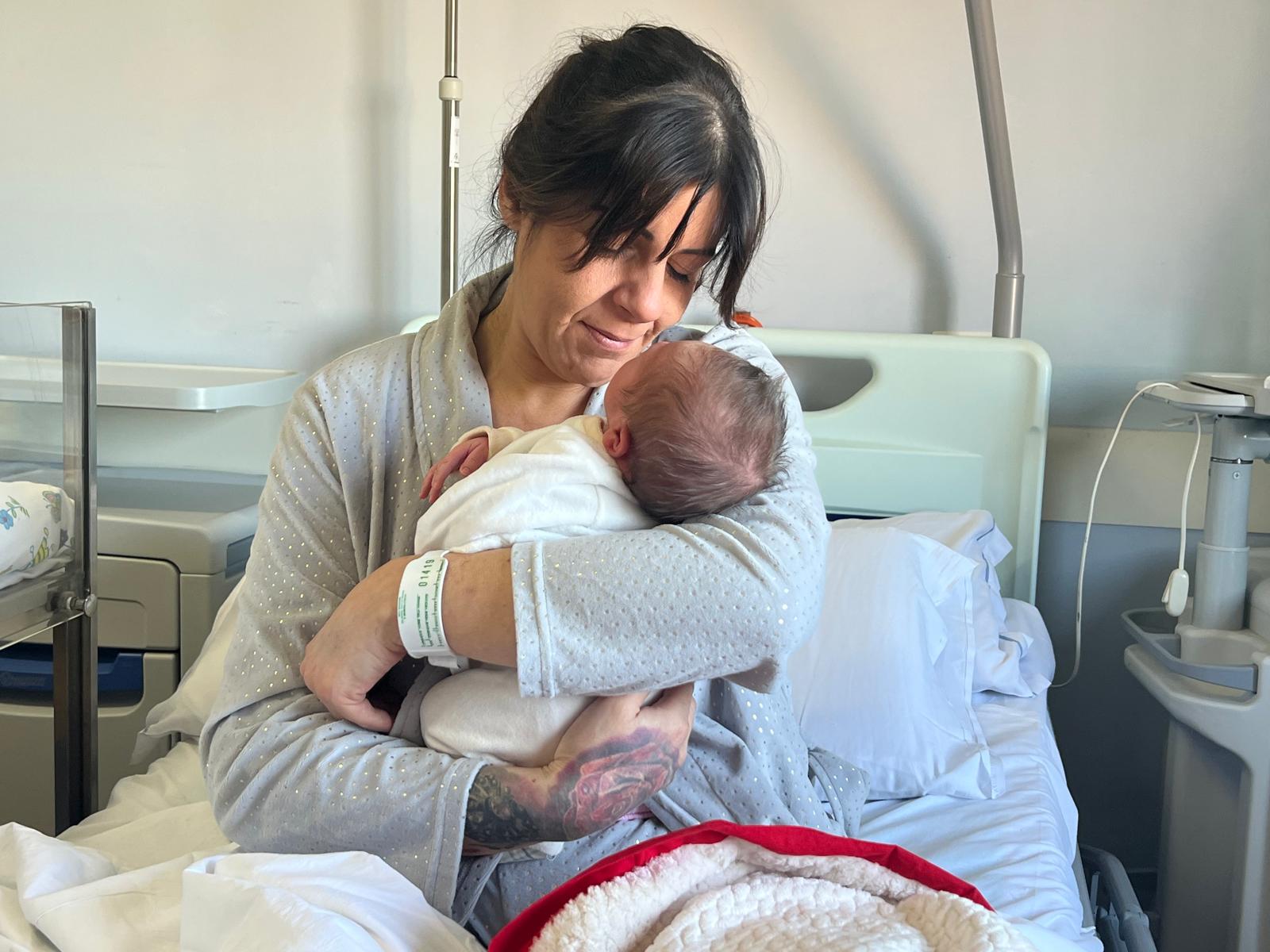 Diego con la mamma Elisa