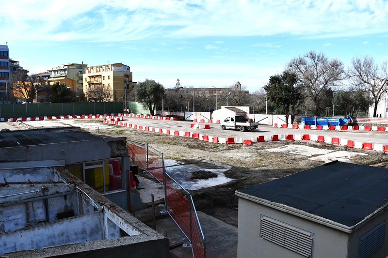 Piazzale nuovo Materno infantile