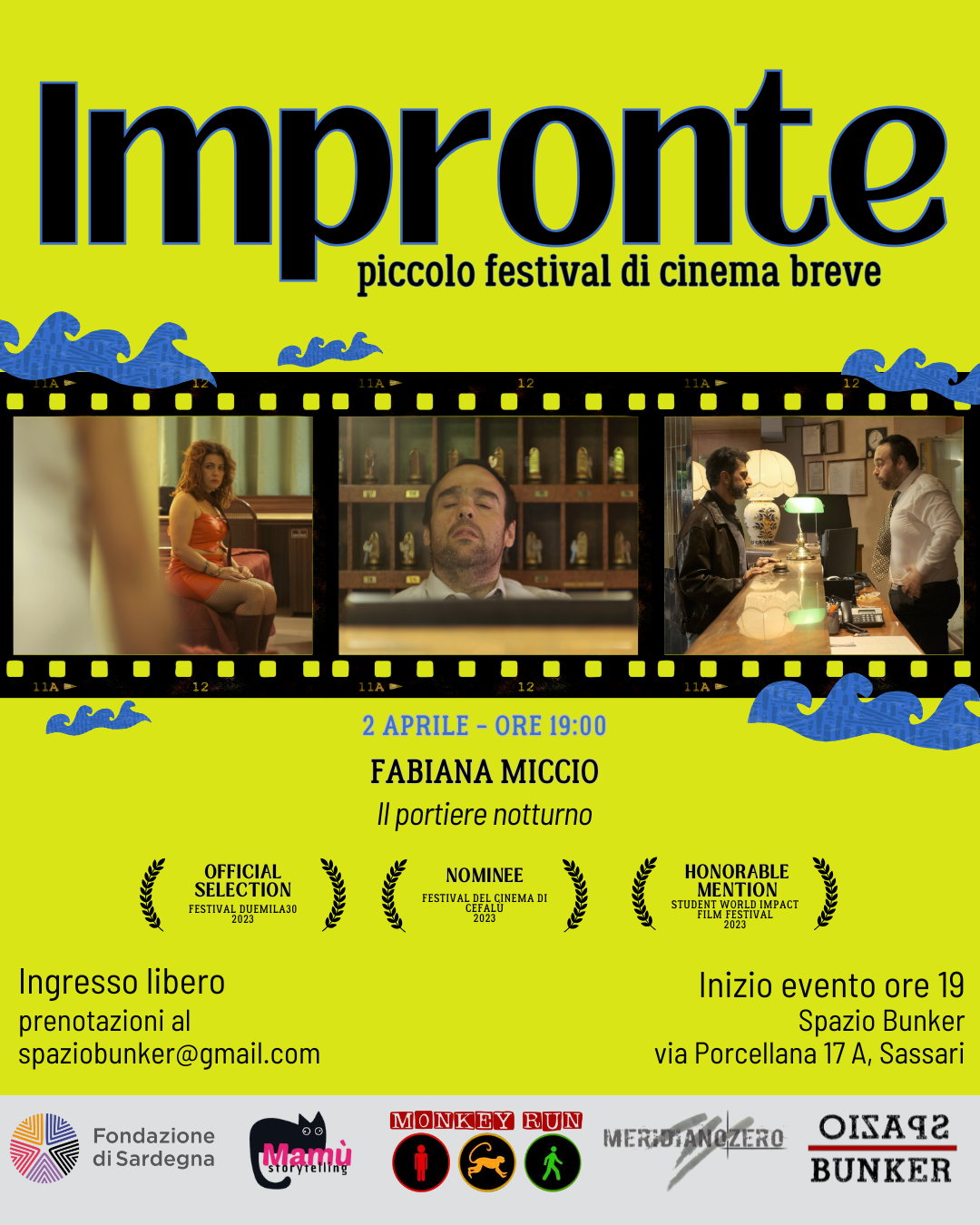 Locandina Impronte - terzo incontro