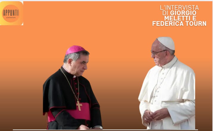 Cardinale Becciu Papa Francesco