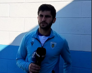 Luigi Piredda, marcatore del gol dell'1-1 contro l'Anzio