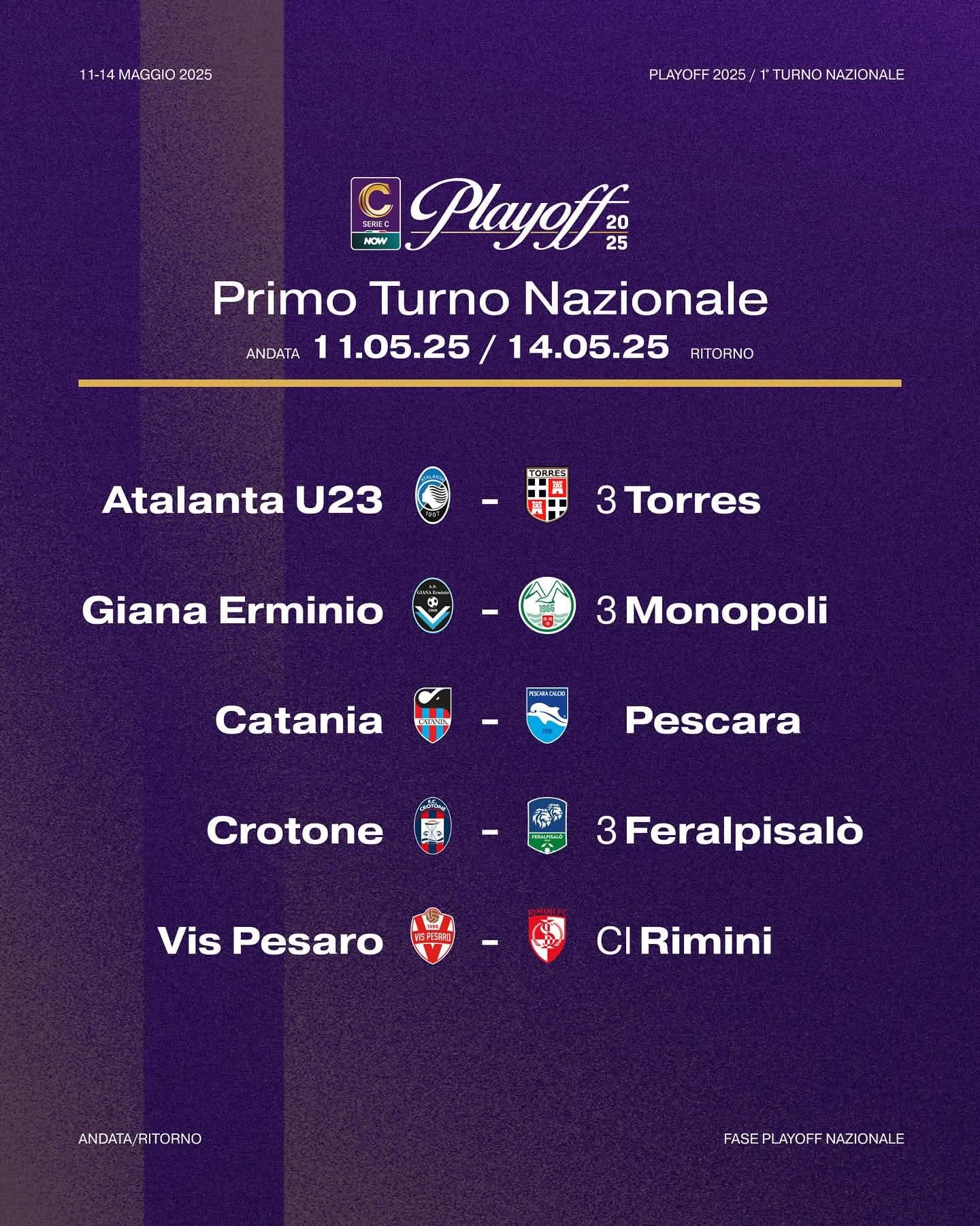 Playoff serie C 2024-2025