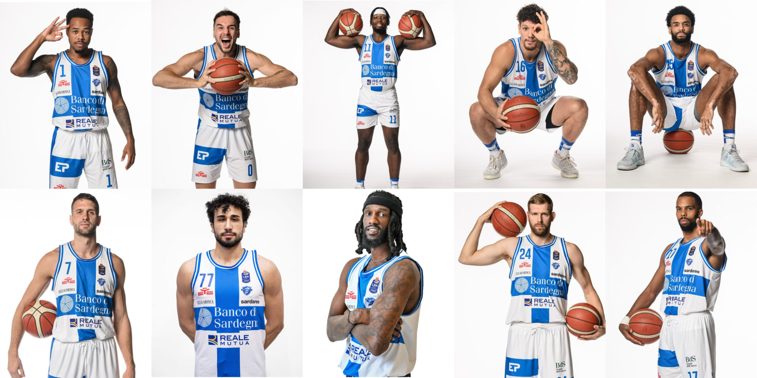 Dinamo Sassari roster ai saluti