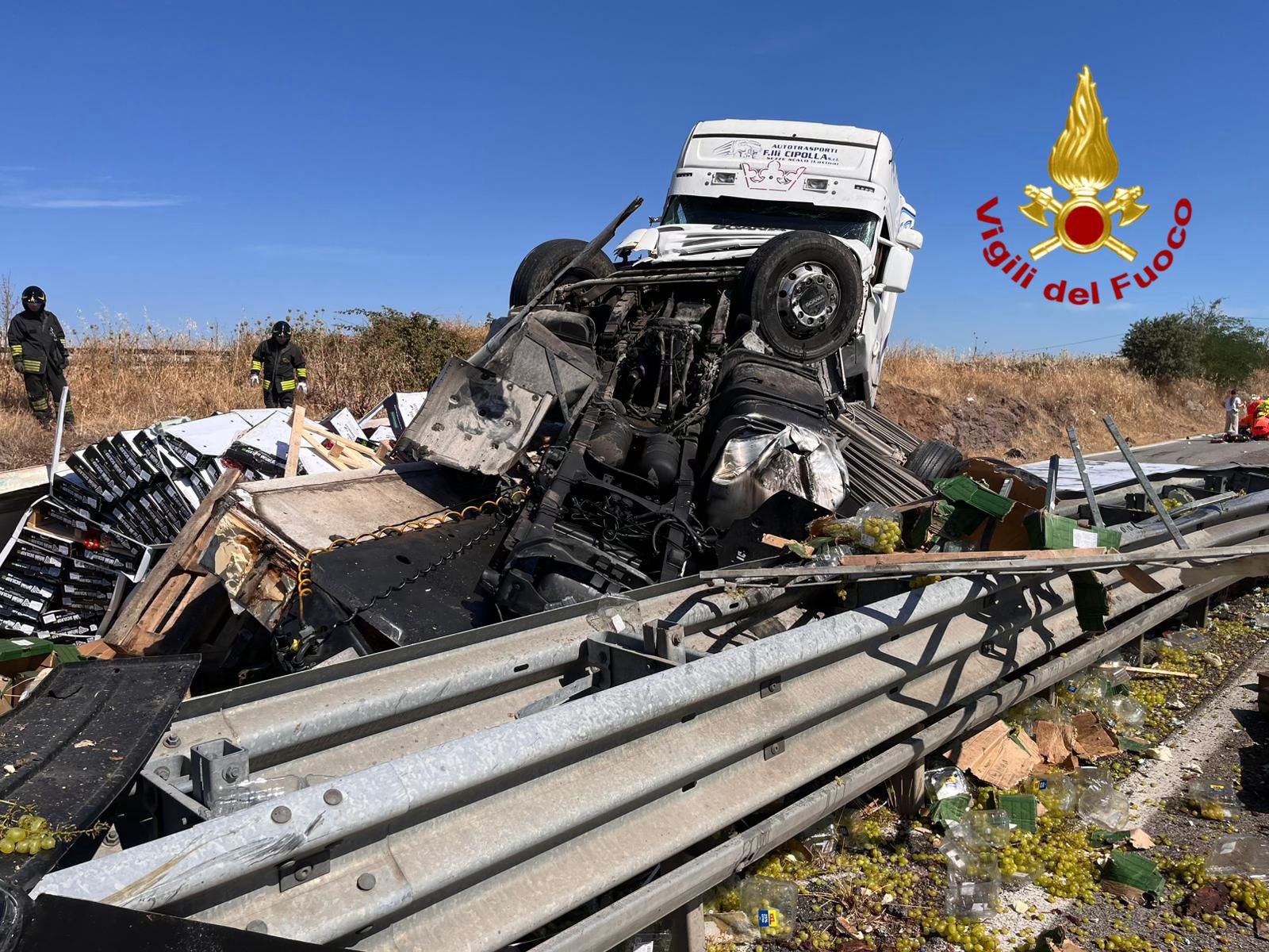 Tragedia sulla SS 131 a Macomer- camionista perde la vita in un violento incidente