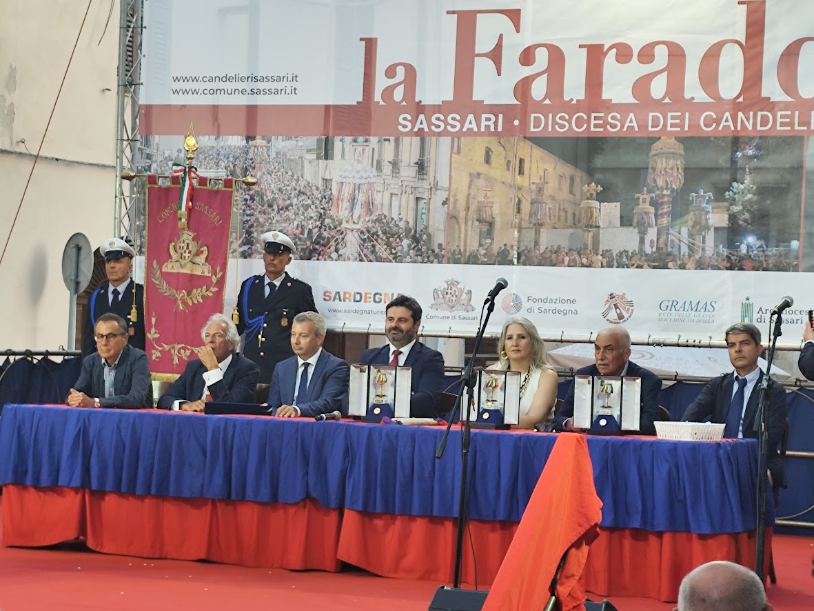 Candeliere d'oro la premiazione