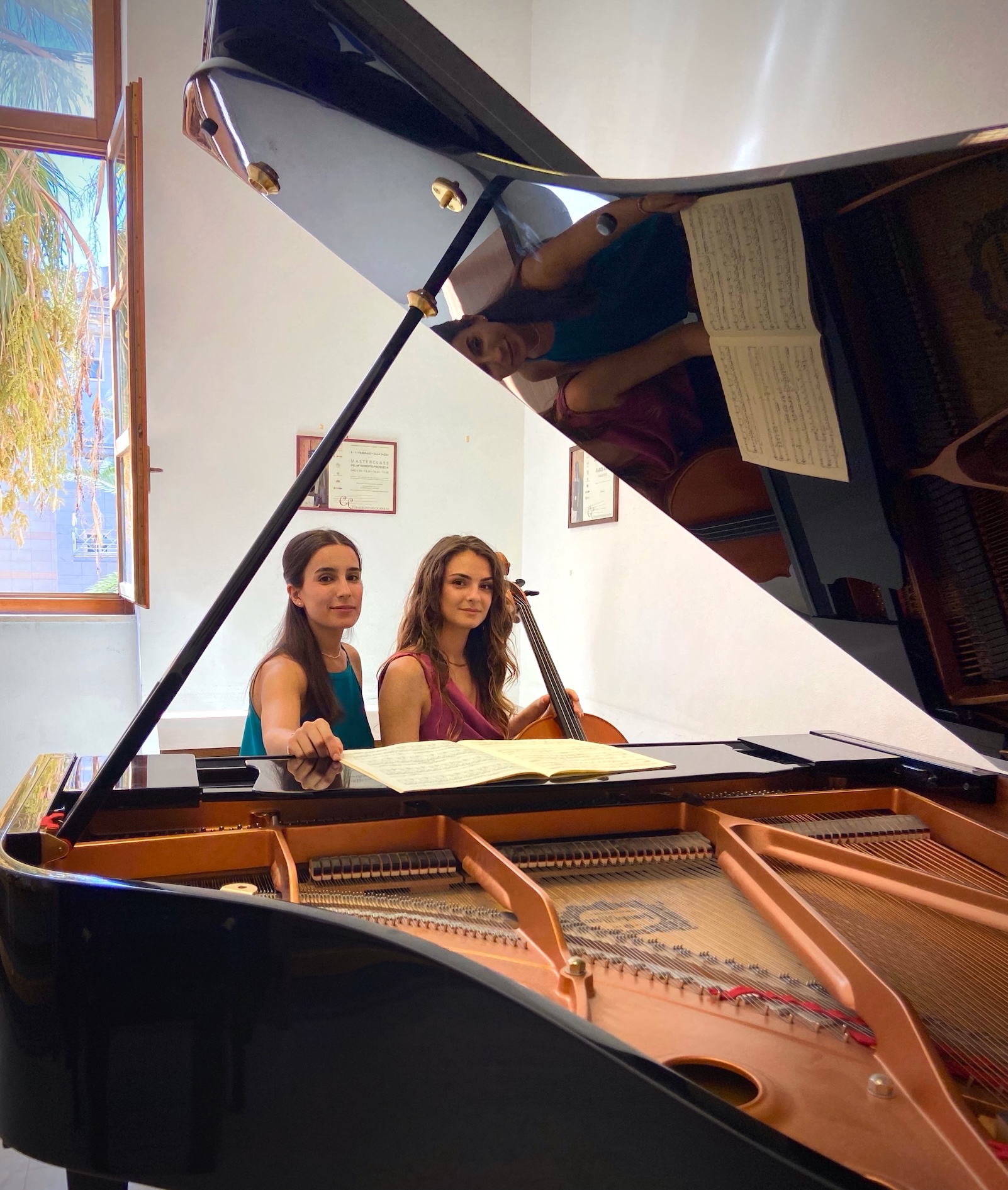 Il 24 settembre al Canepa concerto delle allieve Alessia Sassu e Chiara Manca