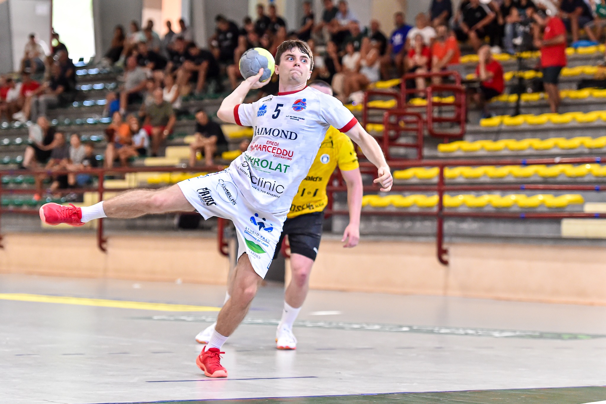 Giovanni Nardin, capitano della Raimond Sassari (foto di Claudio Atzori)