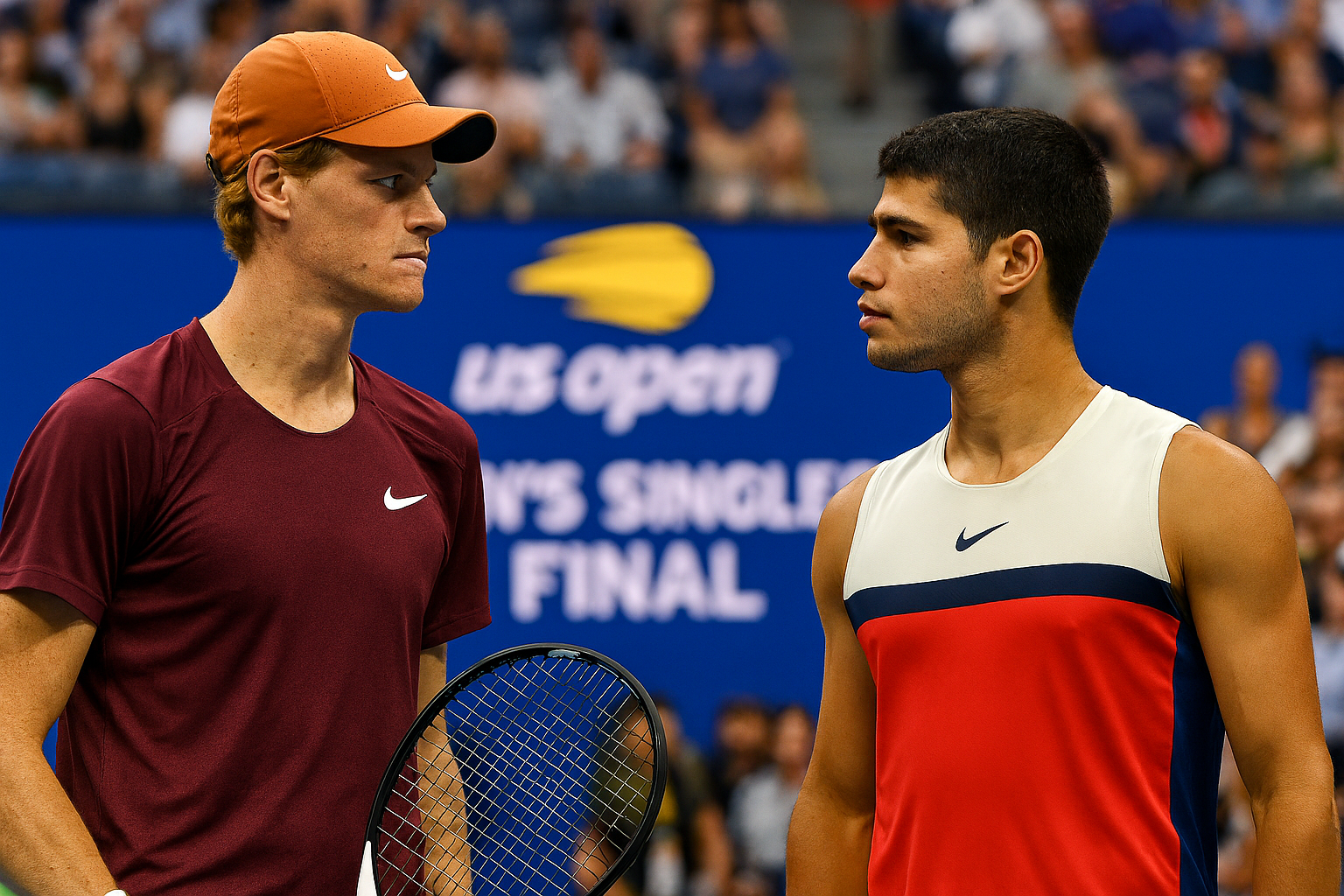 Jannick Sinner Carlos Alcaraz Finale US Open
