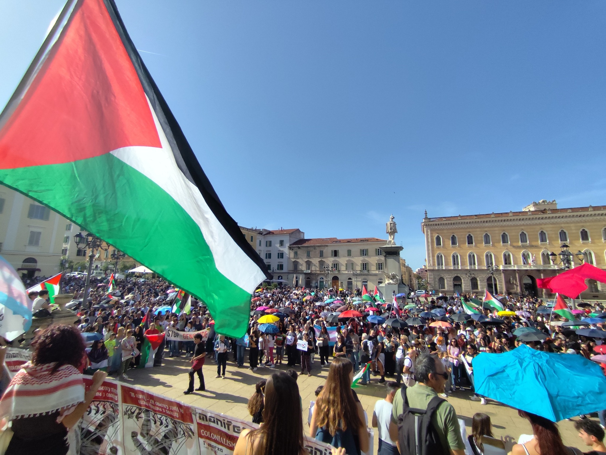 Sassari manifestazione per la Palestina