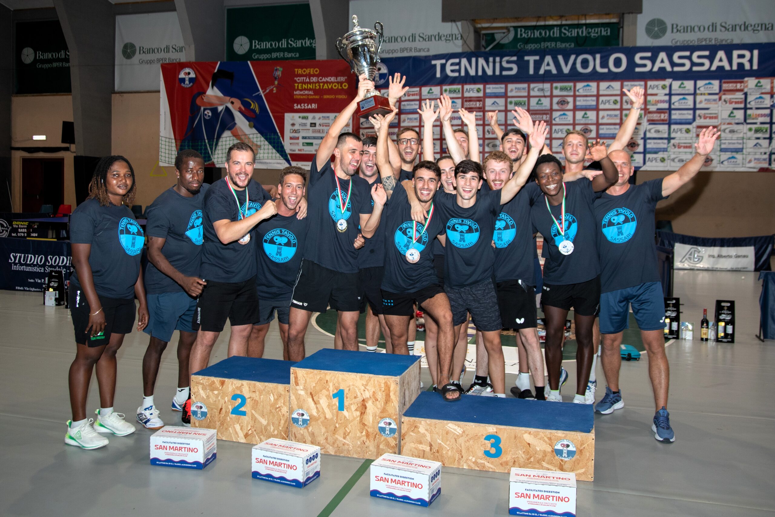 festeggiamenti tennis tavolo candelieri