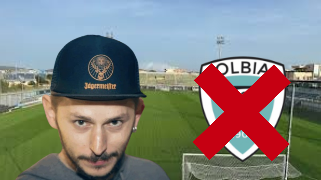 Giuseppe Pistilli, imprenditore di Latina (a sinistra), rifiuta l'acquisizione delle quote dell'Olbia Calcio