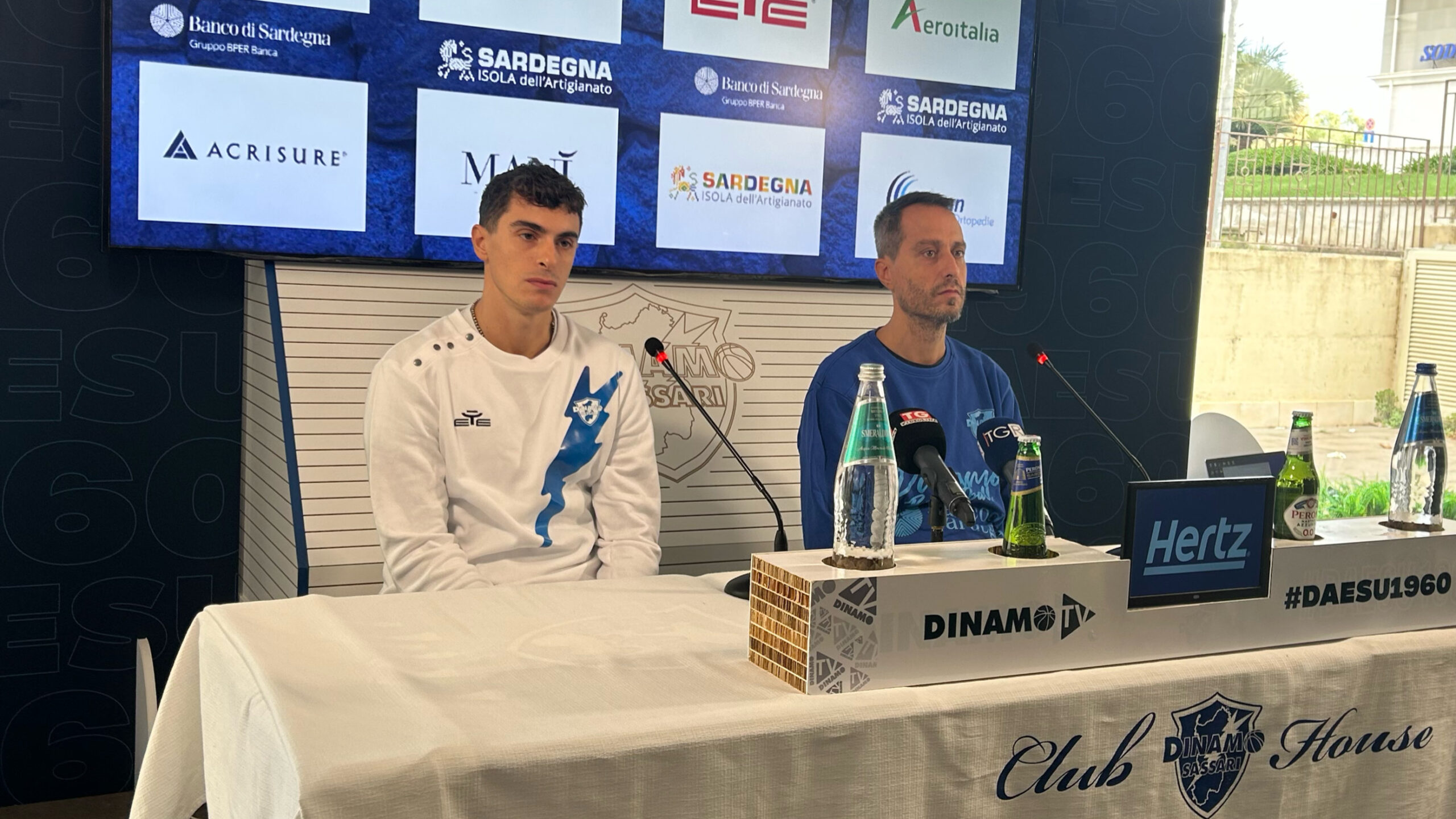Conferenza stampa di presentazione per la sfida contro Bologna. Coach Bulleri e Zanelli ai microfoni.