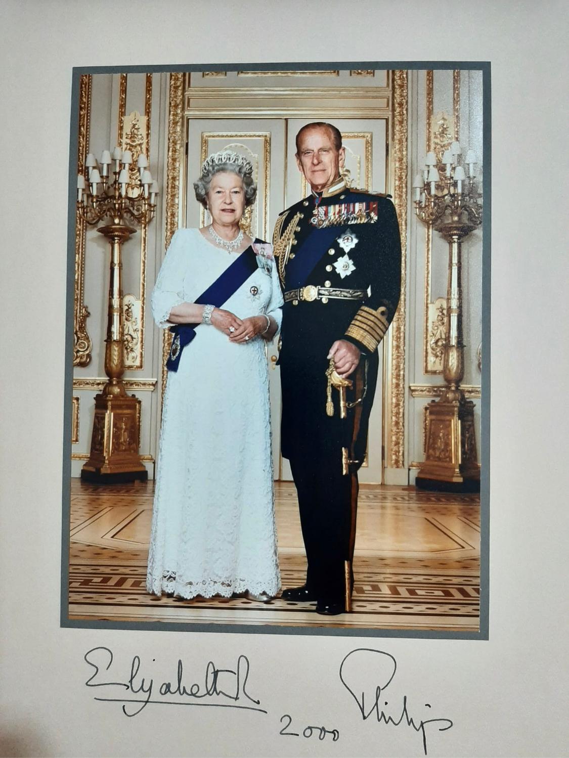 I Reali d'Inghilterra: la Regina Elisabetta iI e Il Principe Filippo di Edimburgo