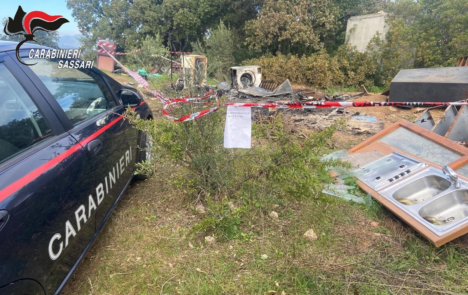 Olbia i Carabinieri sequestrano un terreno a Berchiddeddu