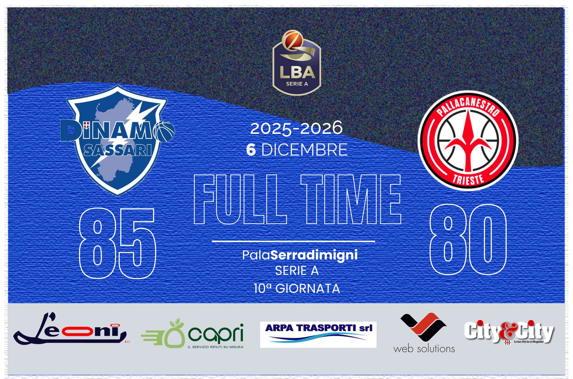 DINAMO SASSARI TRIESTE