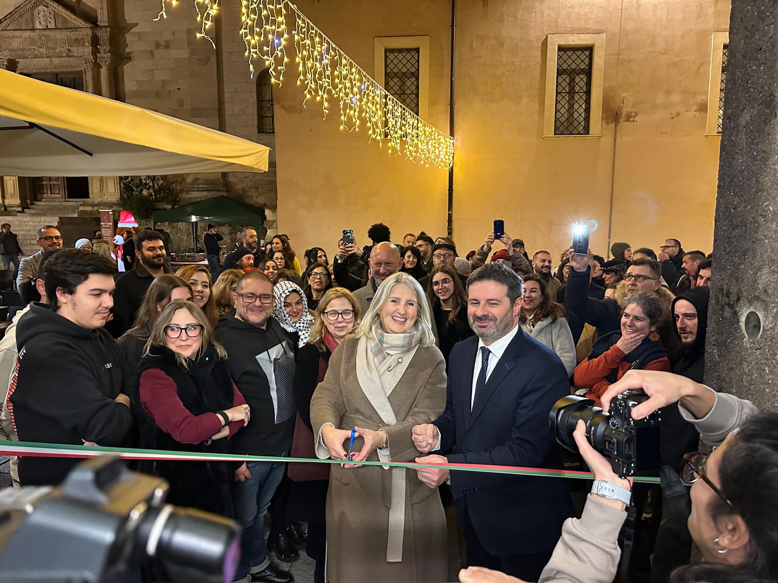 L'inaugurazione del Centro Giovani 1