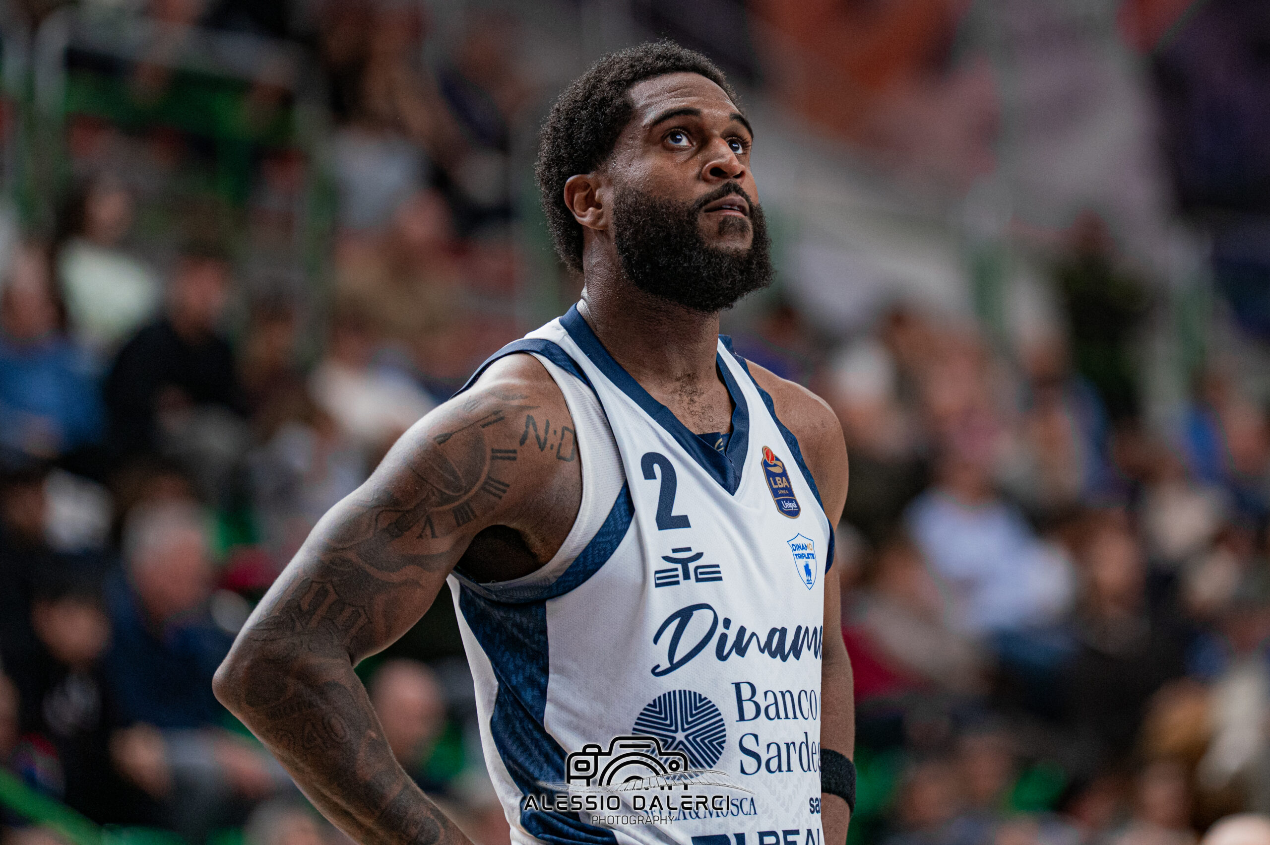 Carlos Marshall nella sfida contro Trento