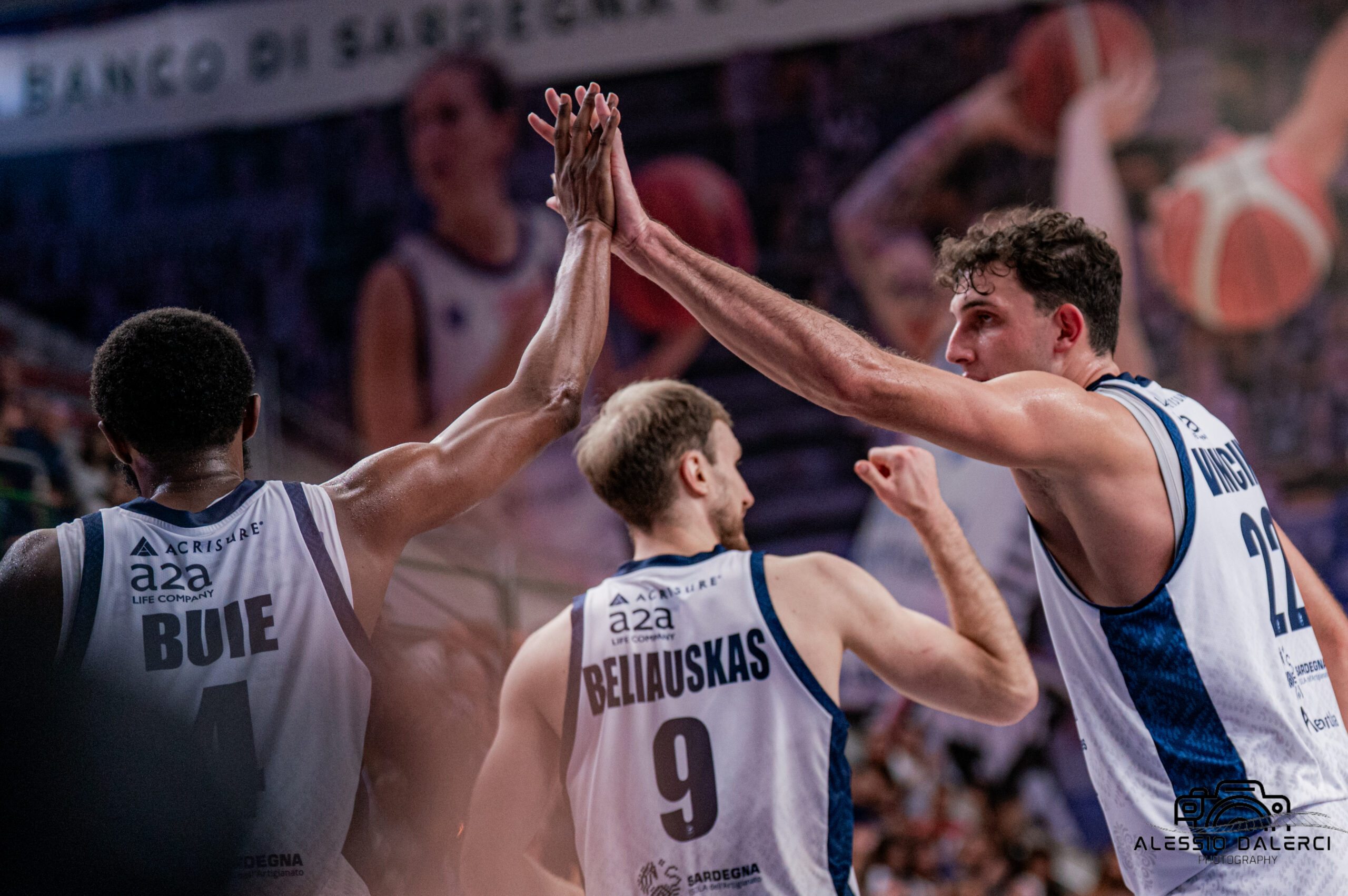 Dinamo nella sfida contro Varese