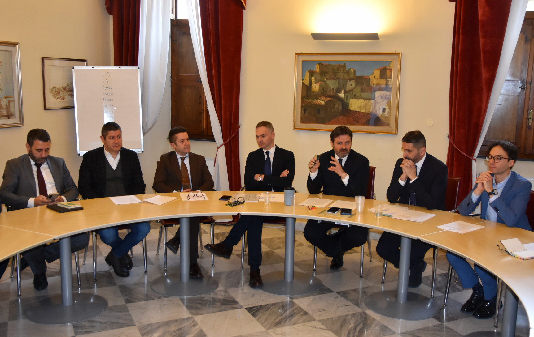 13.02.26 La conferenza stampa su Sassari città della cultura, dell'arte e della creatività 1