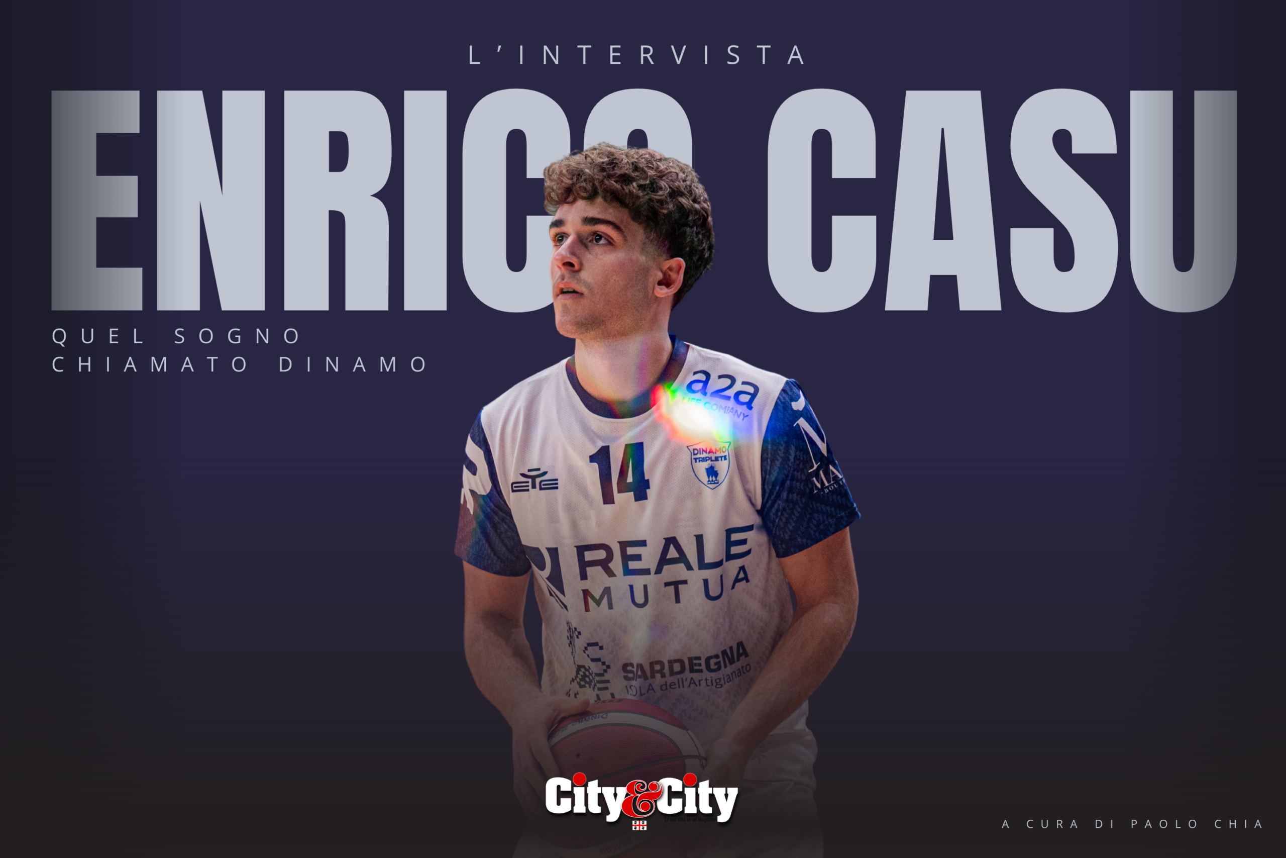 La grafica dell'intervista di Paolo Chia ad Enrico Casu