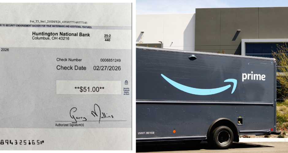 Amazon Prime Truffa Assegno
