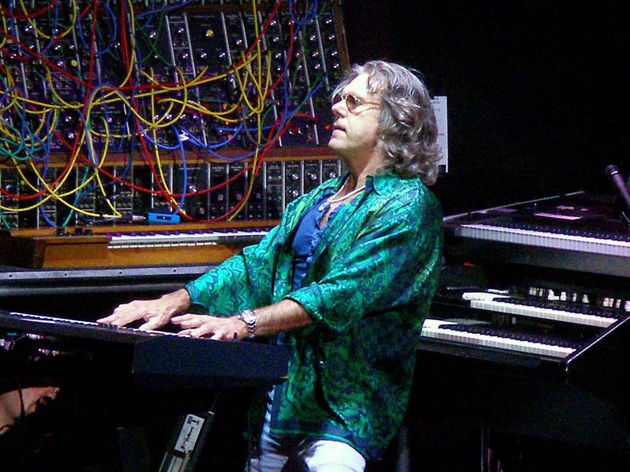 Keith Emerson in concerto al NEARfest del 2006.