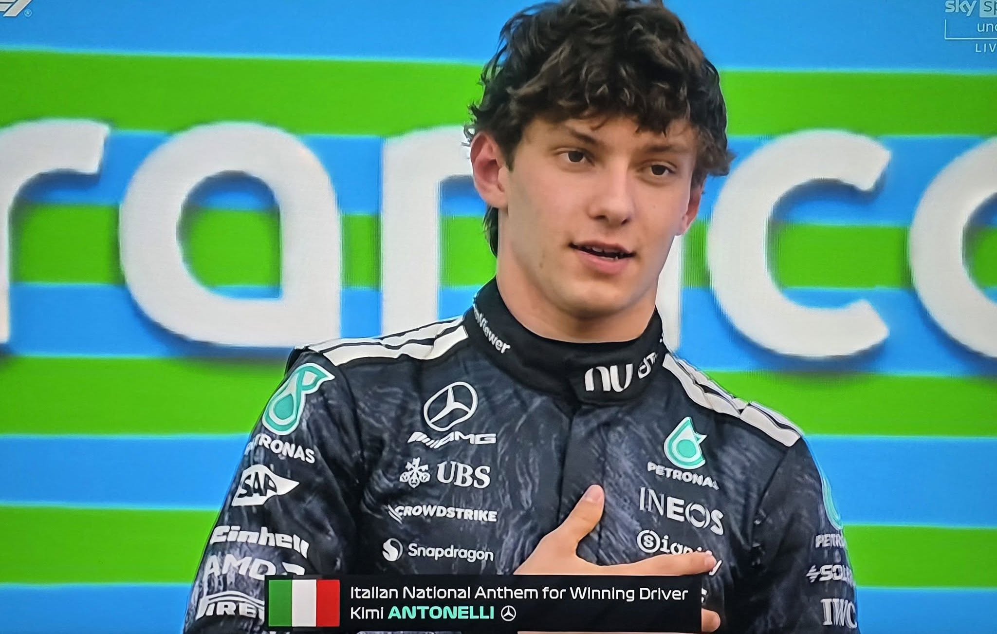 La seconda vittoria consecutiva di Kimi Antonelli in Formula 1