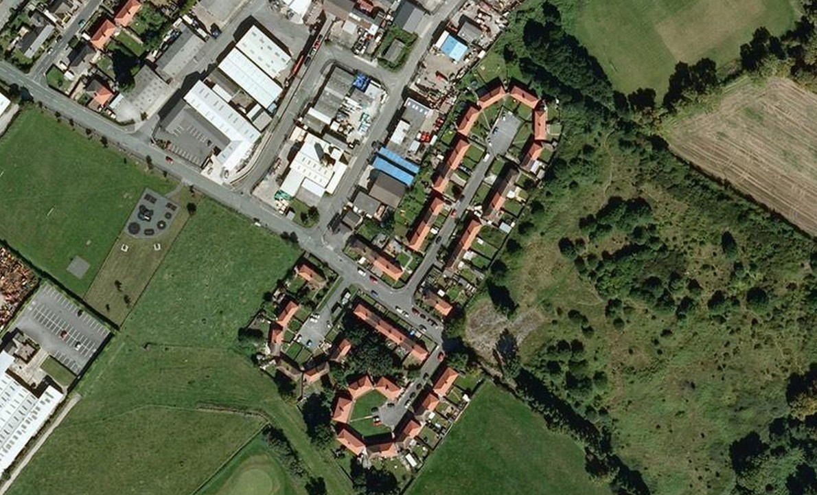quartiere residenziale europeo