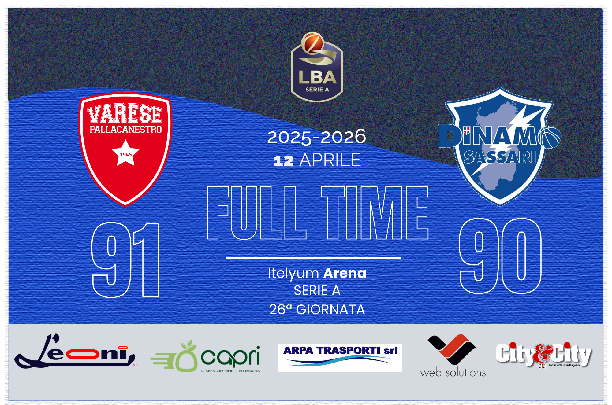 FT Varese Dinamo (12:04:2026)