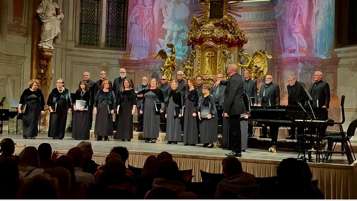 La Corale Vivaldi protagonista a Praga per il trentennale della Misatango