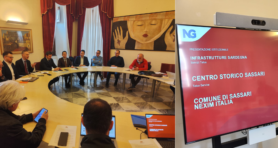 Sassari accende il futuro- il centro storico corre verso la fibra 10G