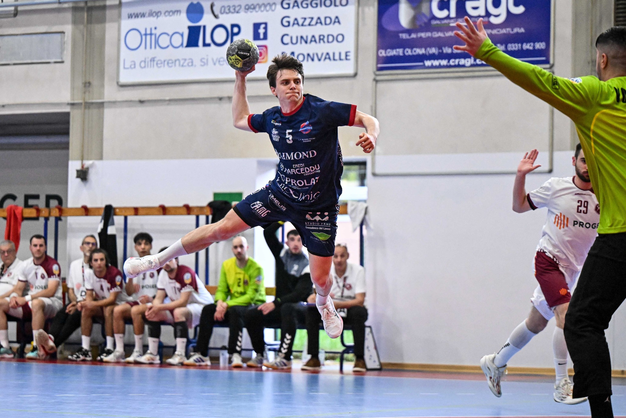 Giovanni Nardin of Raimond Handball Sassari