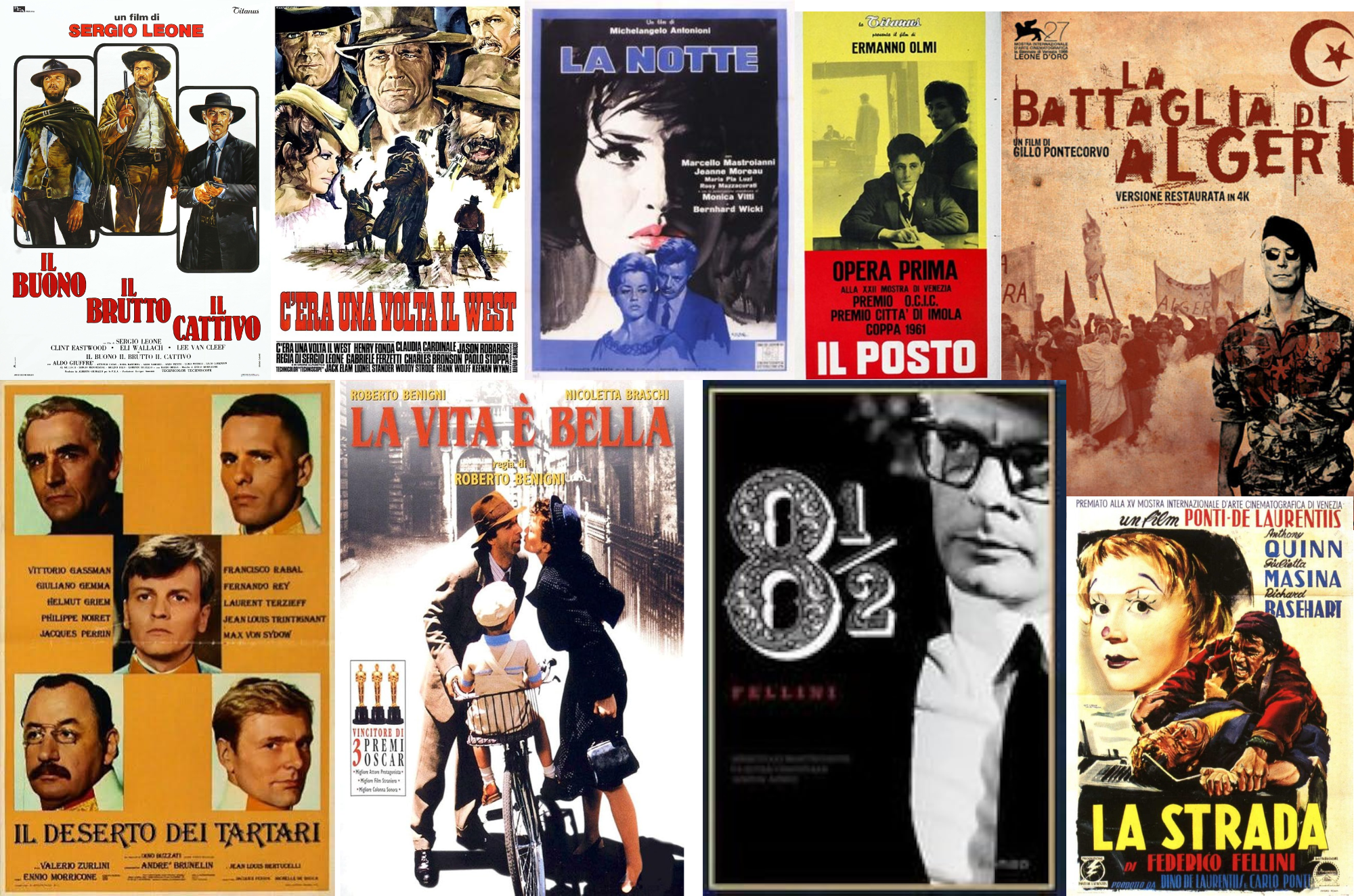 I 20 migliori film italiani di sempre secondo IMDb… e secondo il buon senso critico