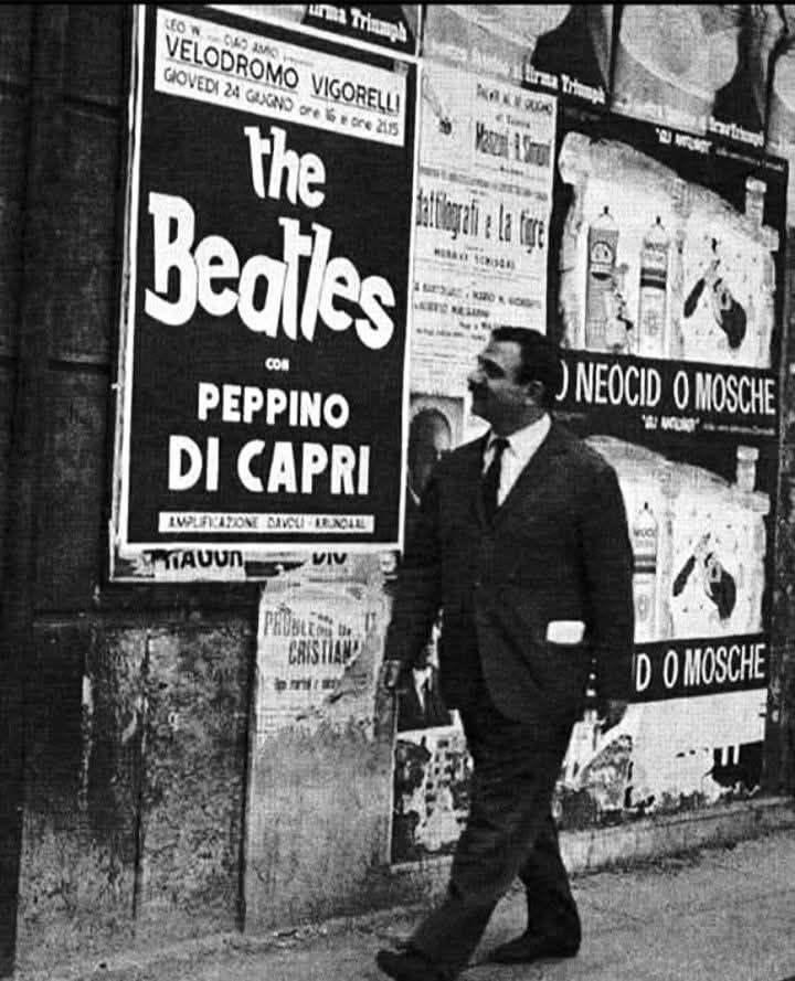 Peppino di Capri apre i Beatles nel 1965