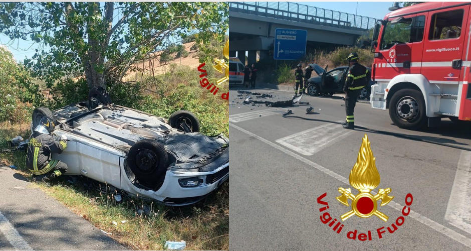 Incidente Alghero Vigili del Fuoco