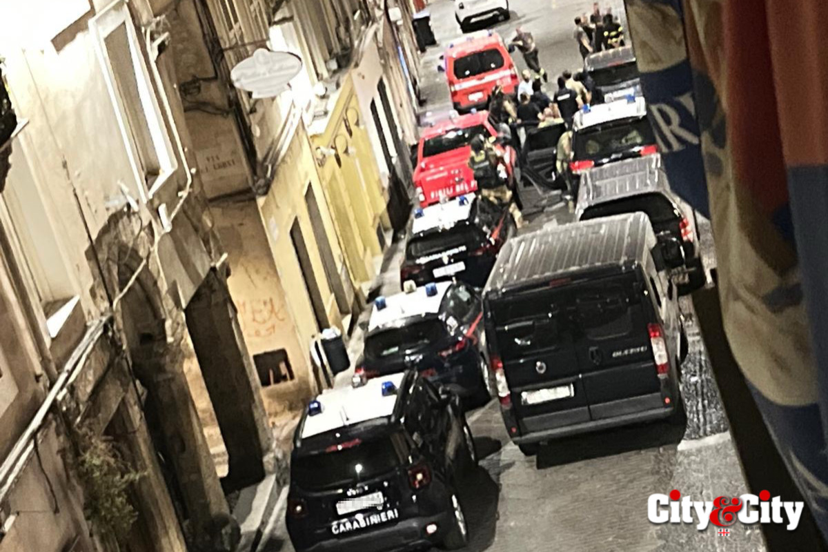 Blitz notturno dei carabinieri nel centro storico di Sassari