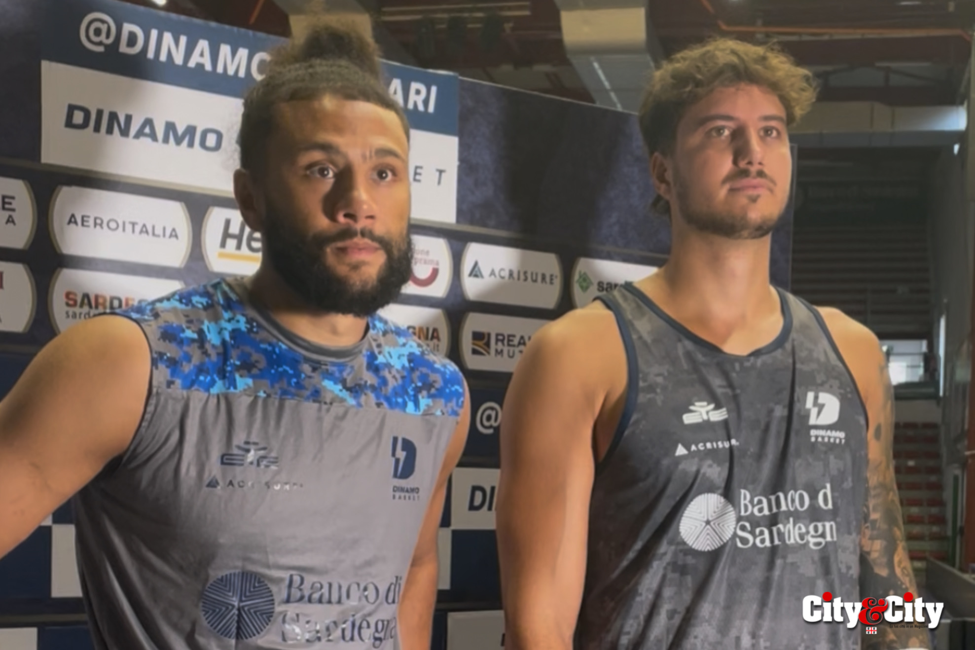 Le parole di Kajami-Keane e Aromando nel primo allenamento a porte aperte della Dinamo Sassari
