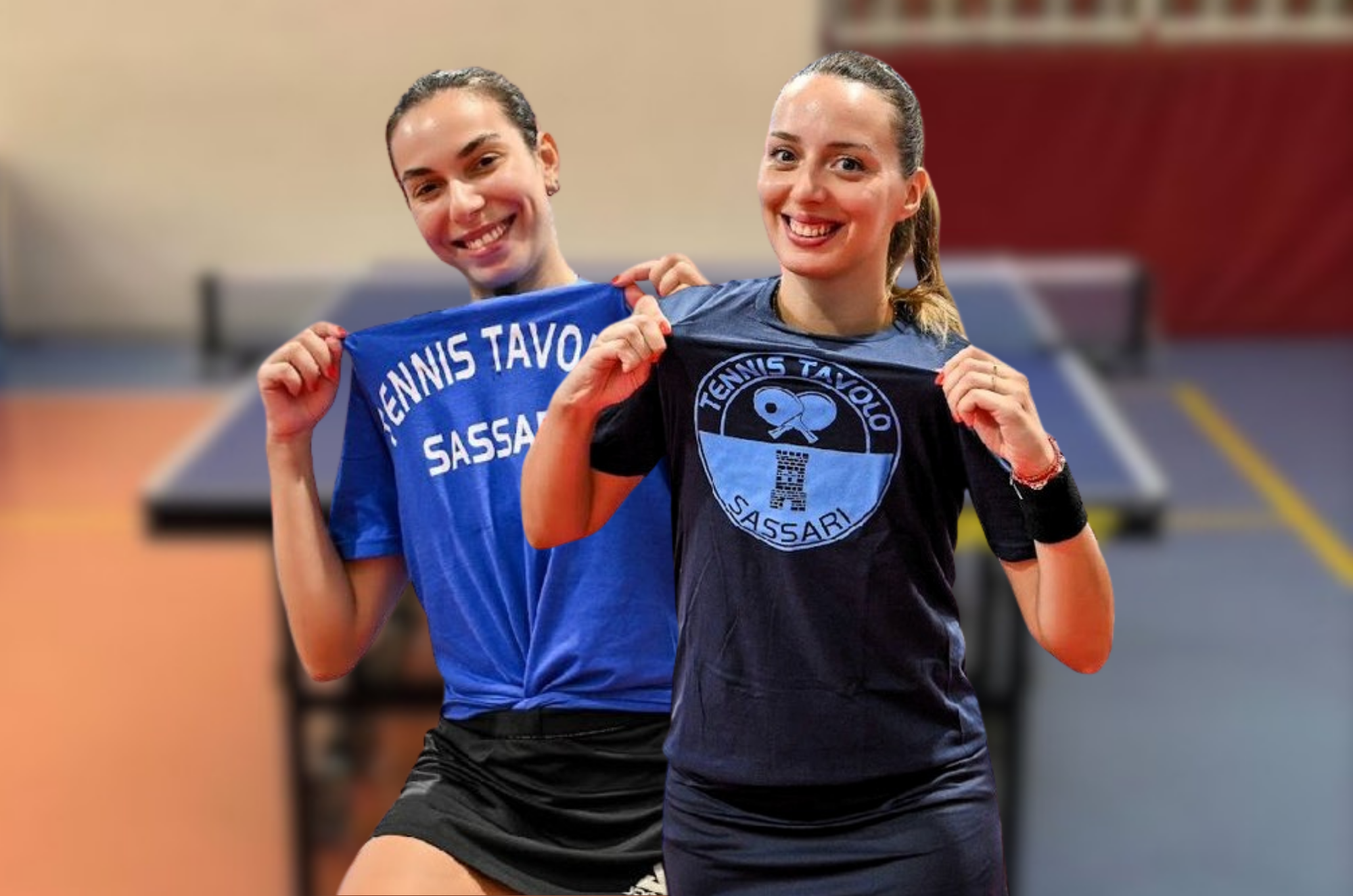 Todorovic e Roncallo, i due nuovi innesti del Tennistavolo Sassari femminile