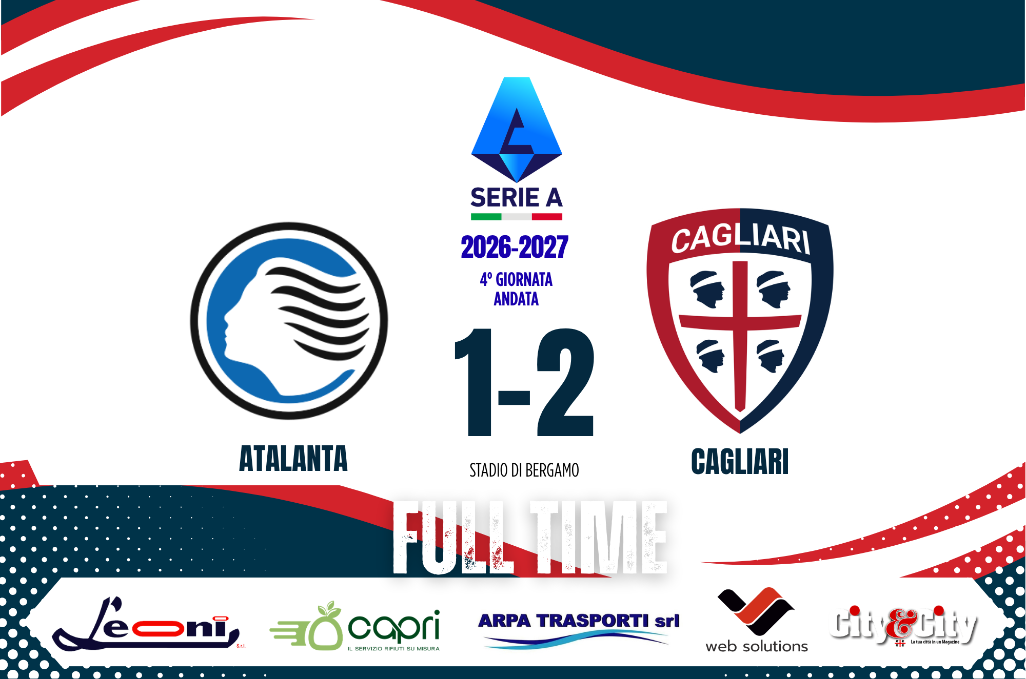 ATALANTA CAGLIARI 2026-2027
