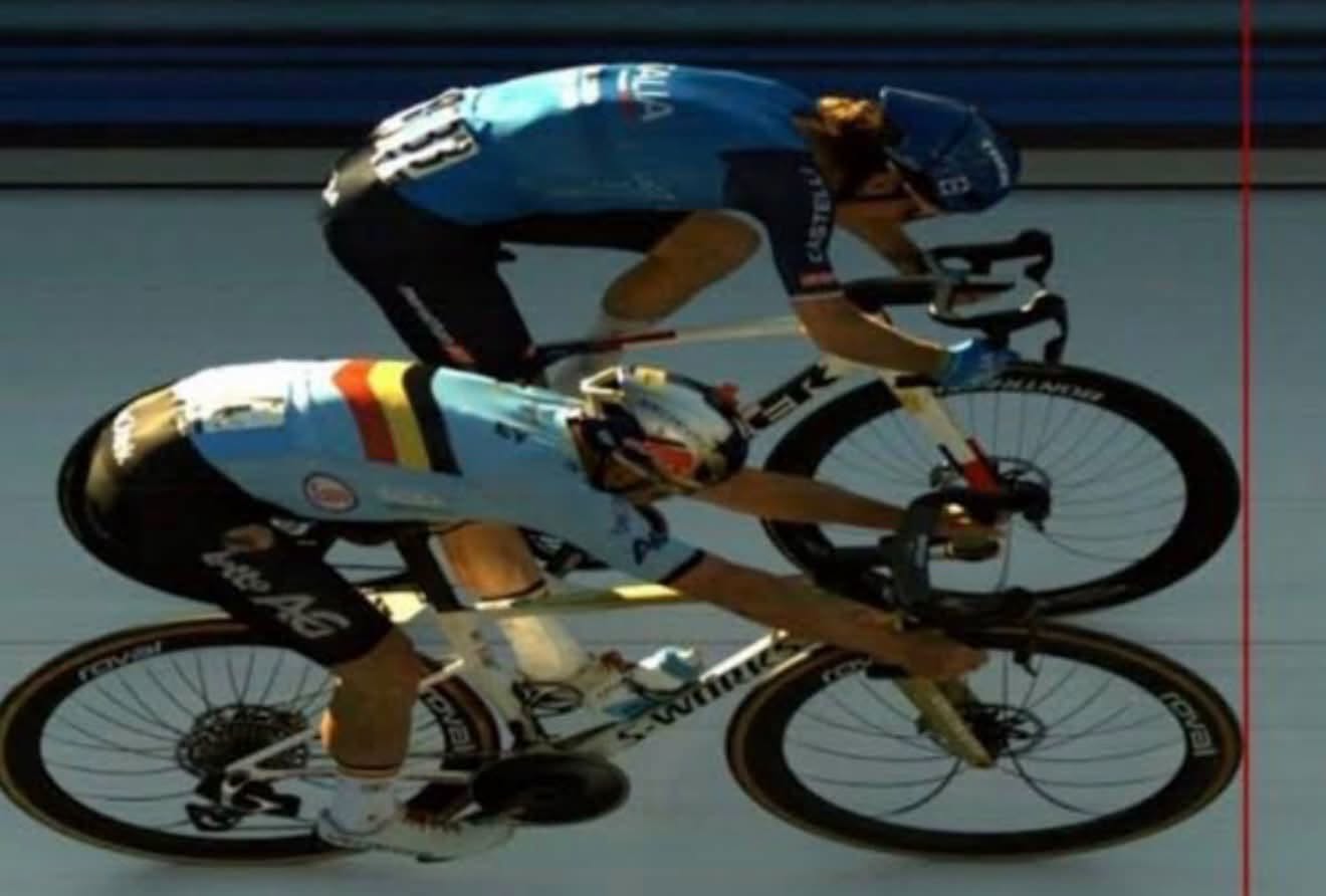 Ciclismo, Ciccone sfiora la storia: l’oro europeo vola via per un colpo di reni