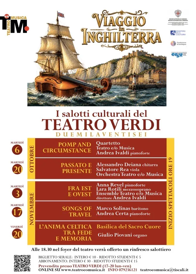 I salotti culturali del Teatro Verdi 2026