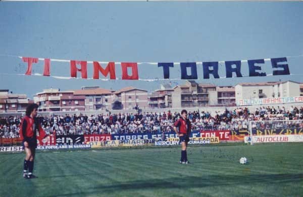 La curva torresina negli anni Ottanta