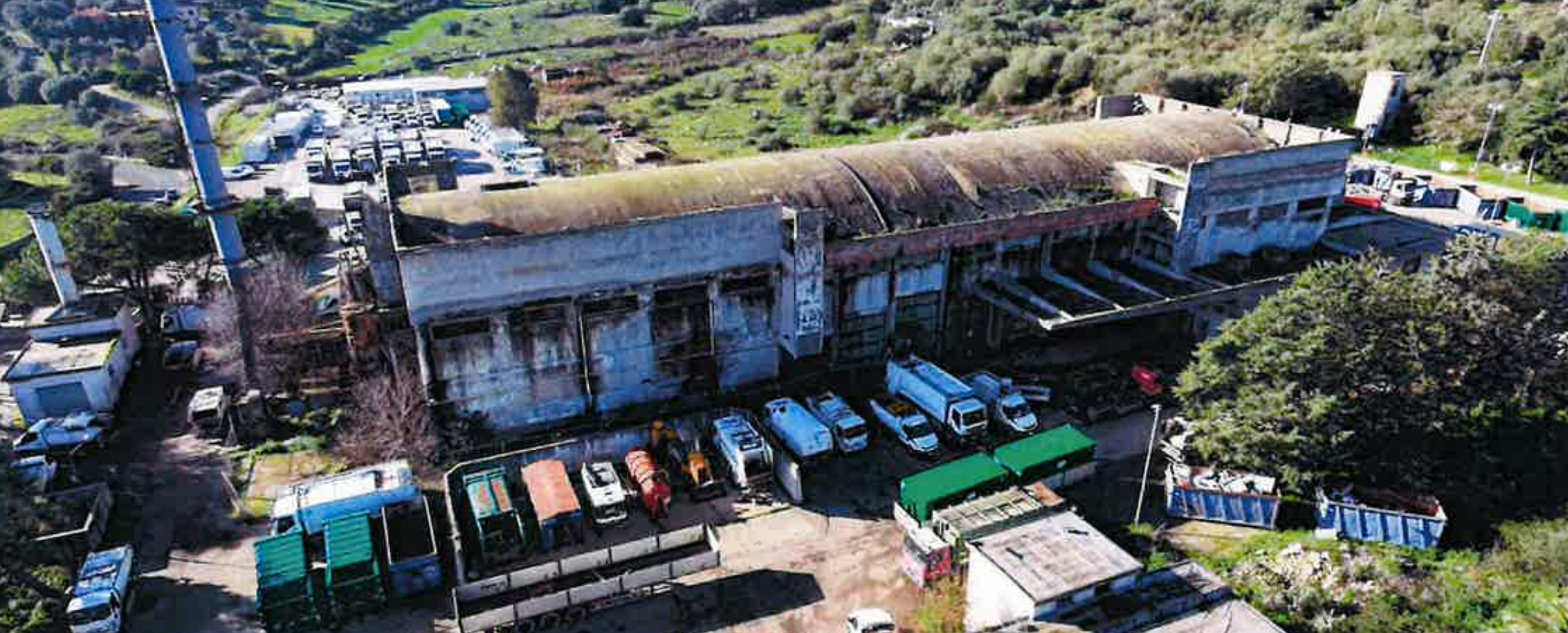 L'ex inceneritore di Funtana Lu Colbu